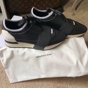 Balenciaga Speed Traniers Black & White 37